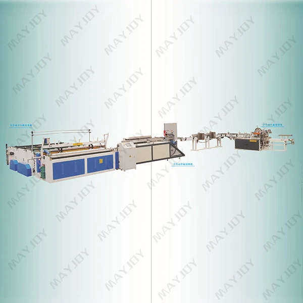 1575 Toilet Paper Rewinding Machine With Full Embossing
